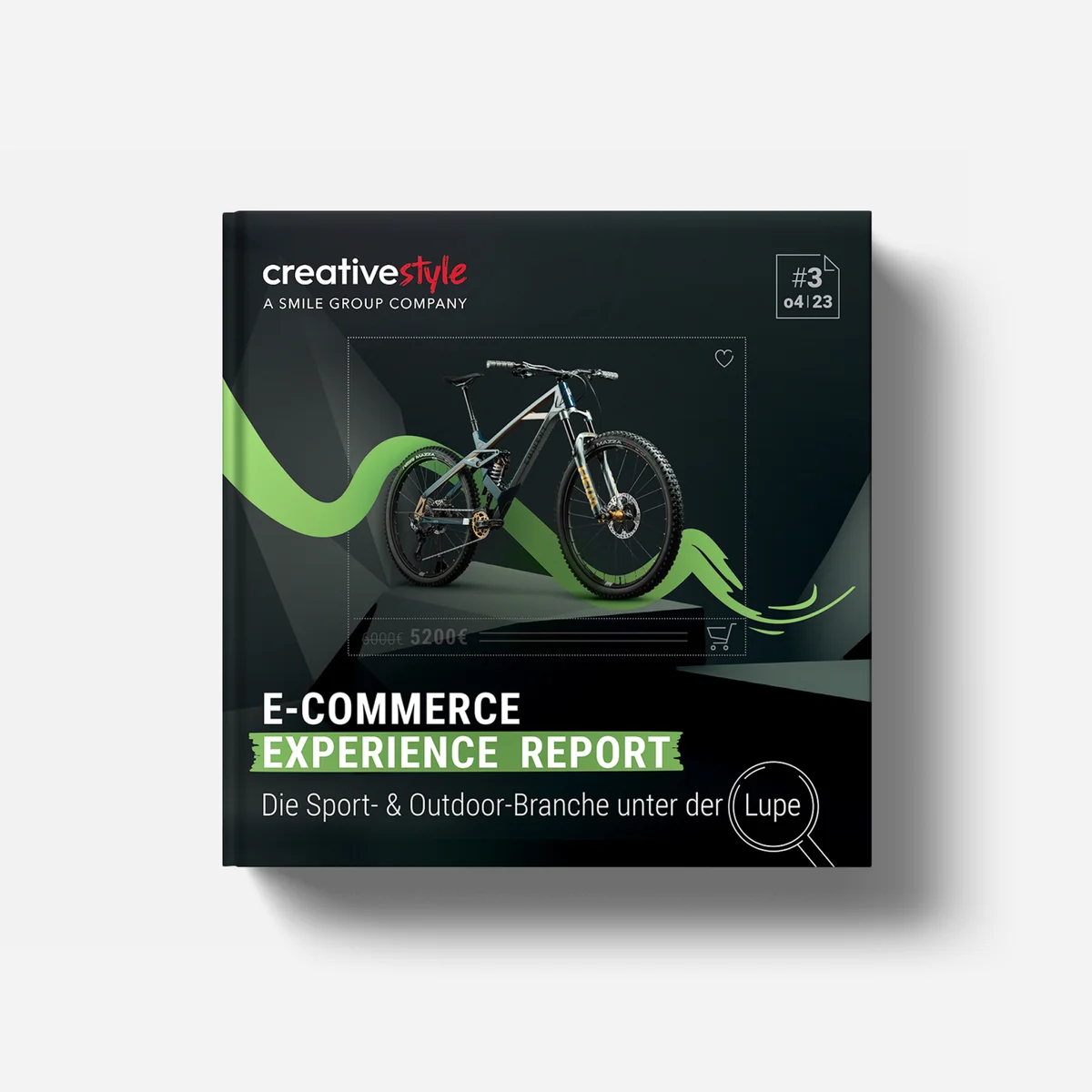 Cover of the E-Commerce Experience Report analyzing the sports and outdoor industry