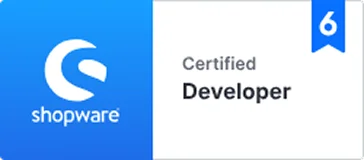 Shopware 6 Certified Developer certification