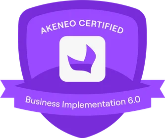 Akeneo Business Implementation 6.0 certification badge