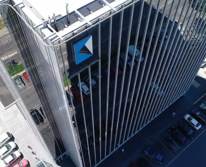 View of Rybnik office building