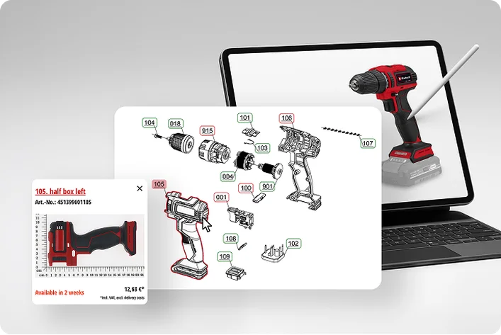 B2B self-service portal for recurring customer requests