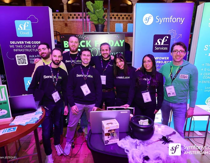 SensioLabs team at SymfonyCon