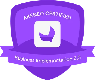 Akeneo Business Implementation 6.0 certification badge