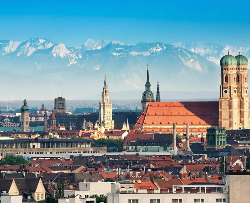 View of Munich city