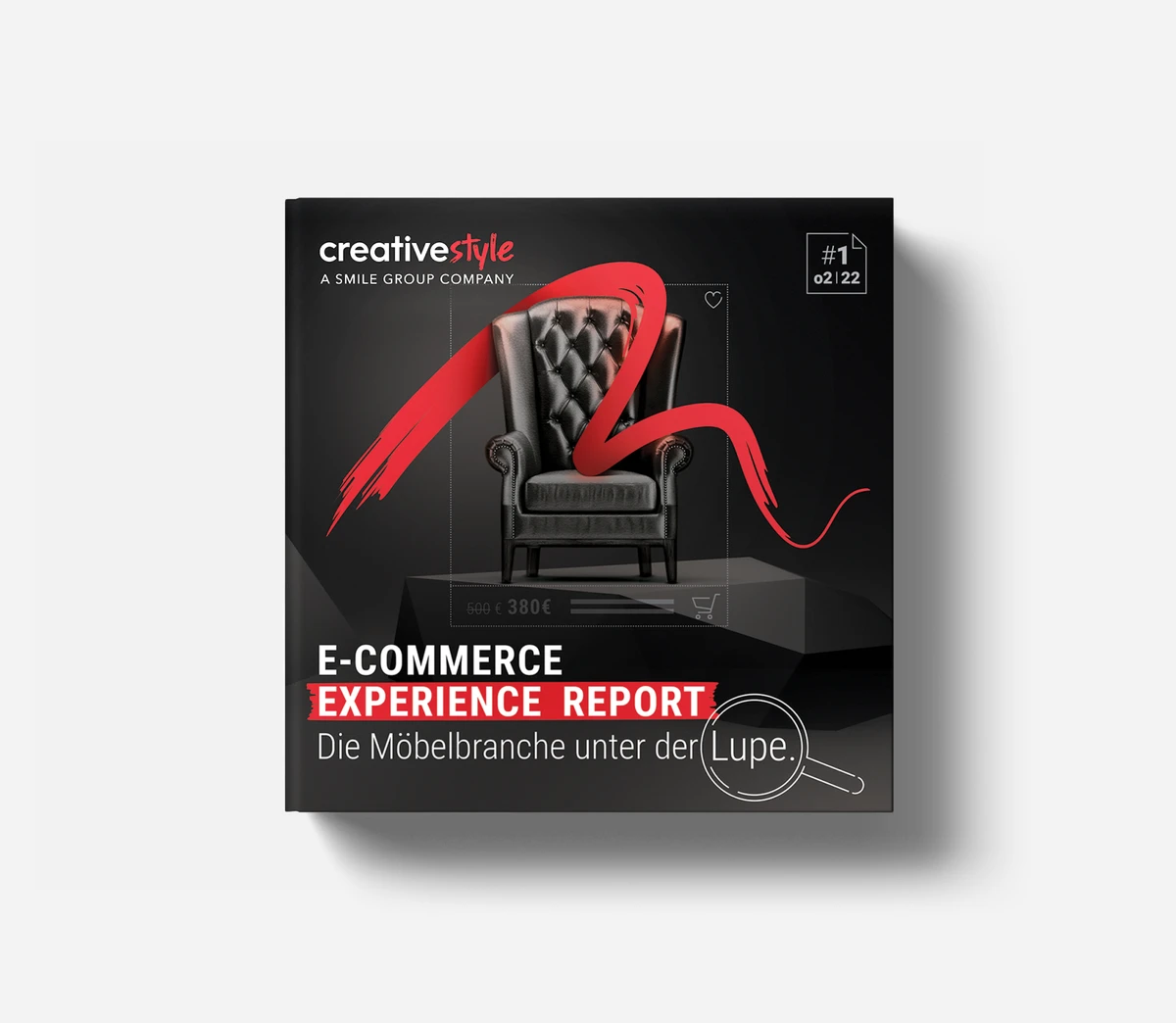 Cover of the E-Commerce Experience Report on the furniture industry