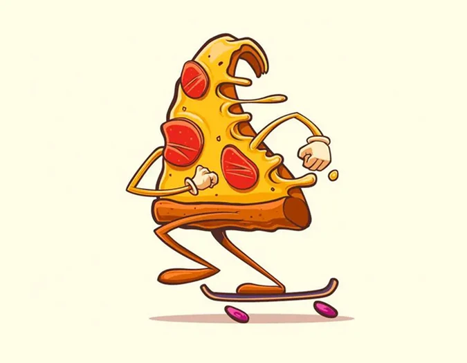 Cartoon character illustration