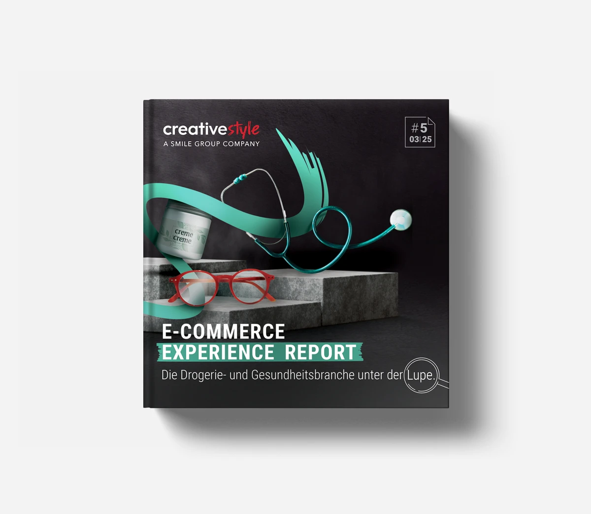 Cover of the E-Commerce Experience Report analyzing the beauty and health industry