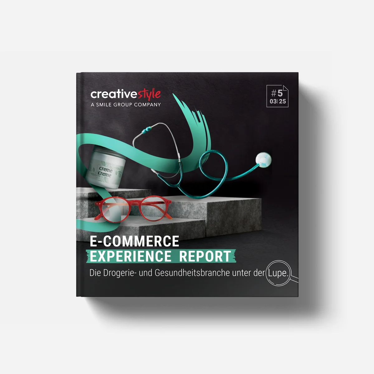 Cover of the E-Commerce Experience Report analyzing the beauty and health industry