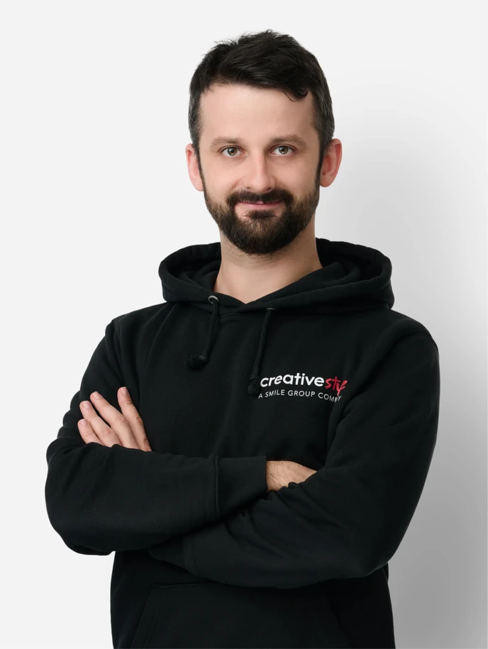 Wojciech, Front-end Developer