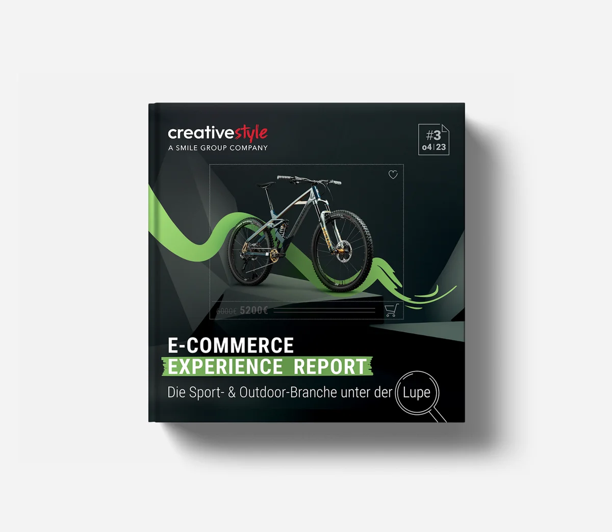 Cover of the E-Commerce Experience Report analyzing the sports and outdoor industry