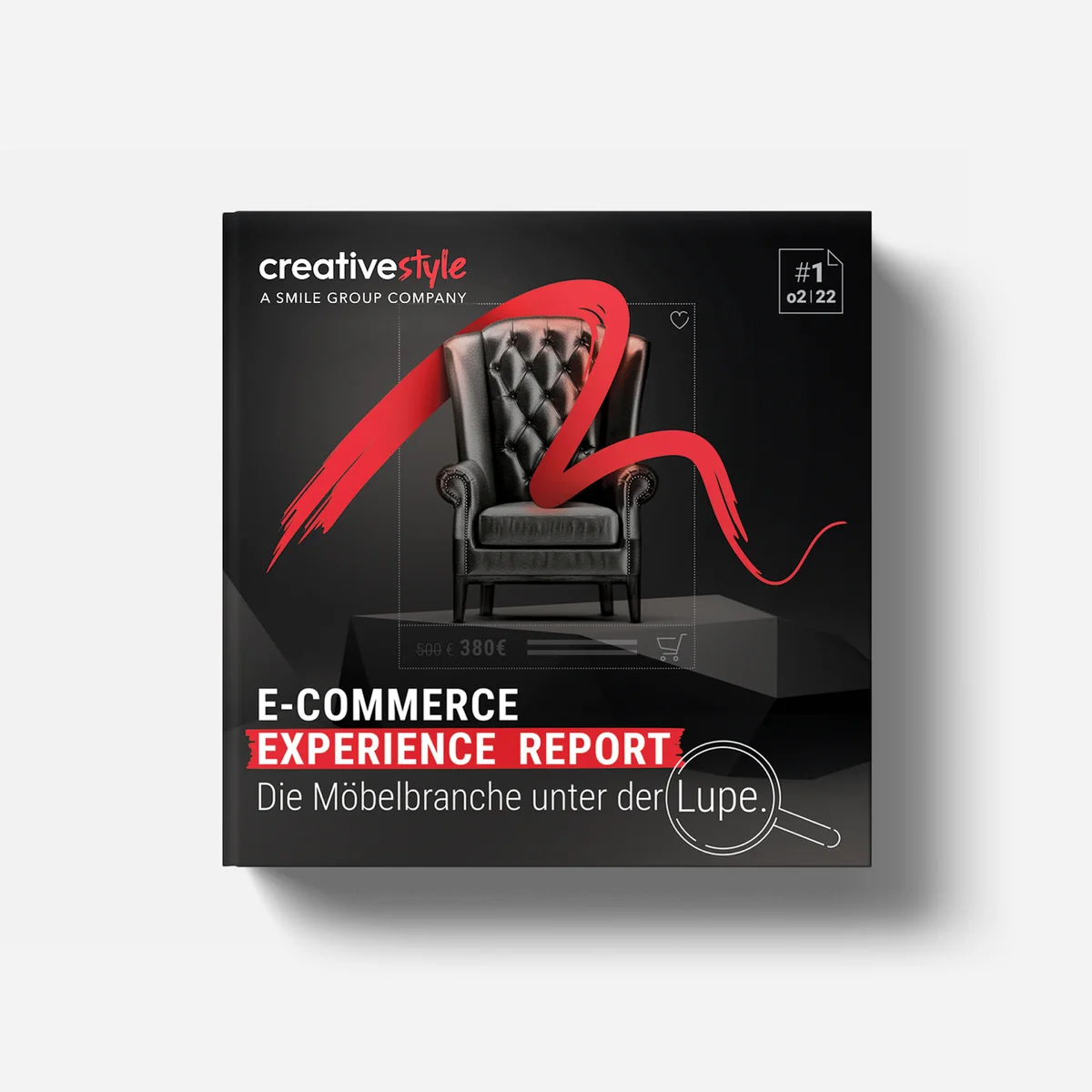 Cover of the E-Commerce Experience Report on the furniture industry